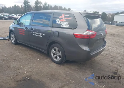 2020 Toyota Sienna L из США, поврежденный, VIN 5TDZZ3DC8LS078255